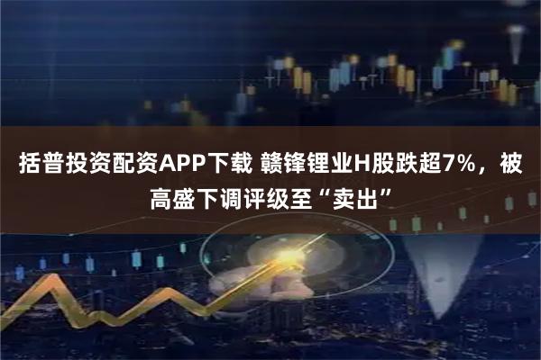 括普投资配资APP下载 赣锋锂业H股跌超7%，被高盛下调评级至“卖出”